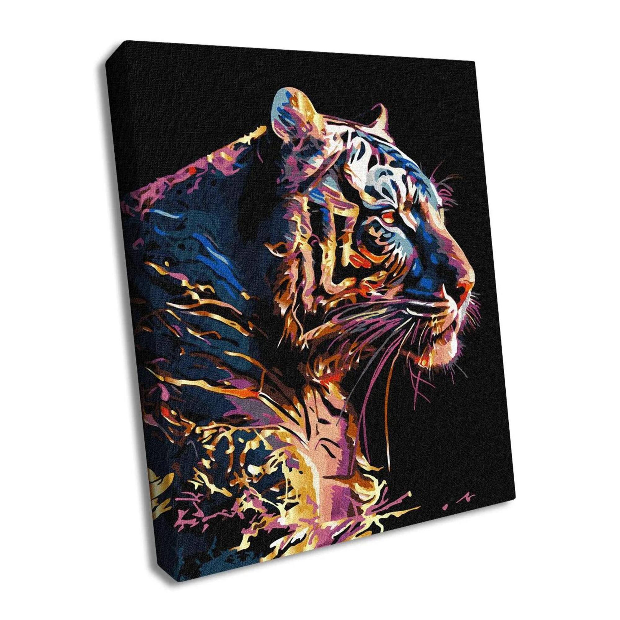 Ideyka Beautiful Beast Painting by Numbers Kit